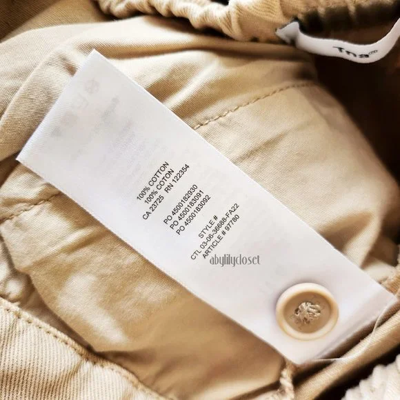 NWT TNA Aritzia Belted Cargo Pant Gd Humus Beige XS - Picture 12 of 13